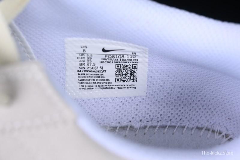 Nike Classic Cortez Leather Retro Running Shoes - FQ8108-110