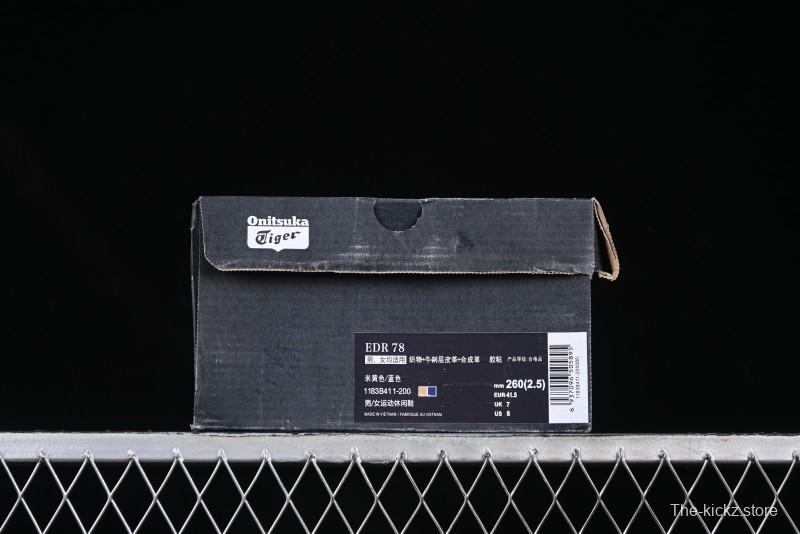 Onitsuka Tiger Edr 78 Low Top Running Shoes Comfortable Slip Resistant Durable - 1183B411-200