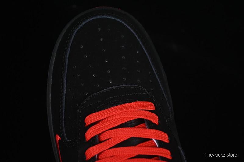 Nike Air Force 1'07 Low Stussy Collaboration Passion Orange Low-Top Casual Sneakers - DF0188-044