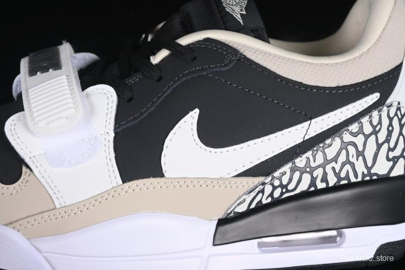 Nike Air Legacy 312 Low "Black/Sail/White" - Premium Style with Elephant Print Details