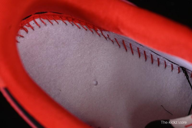 Nike Air Force 1'07 Low Stussy Collaboration Passion Orange Low-Top Casual Sneakers - DF0188-044