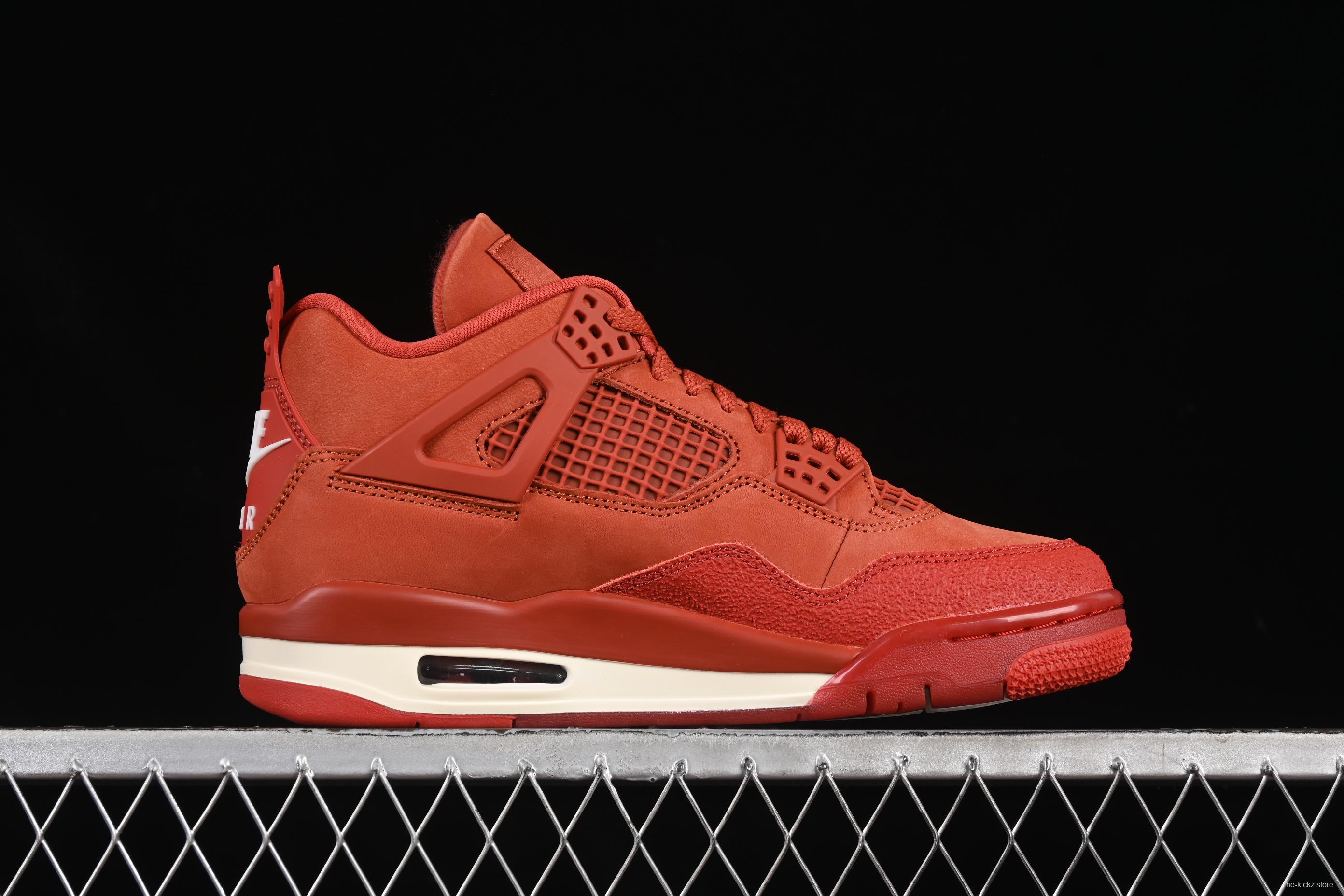 Nike Air Jordan 4 Retro Nigel Sylvester OG "Brick By Brick" Sneakers - DR5415-100