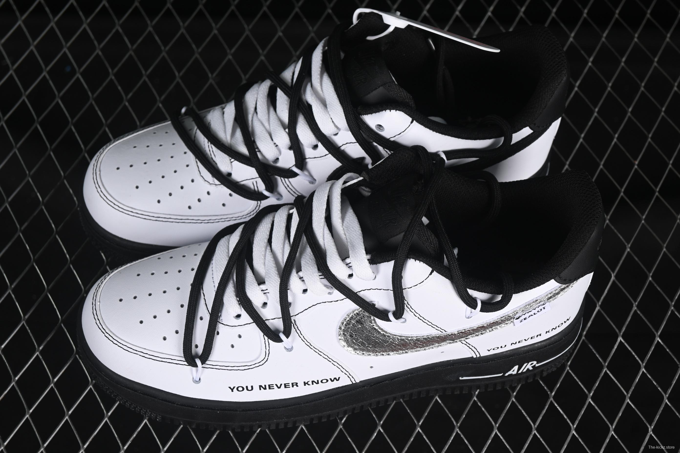 Nike Air Force 1'07 Low Casual Sneakers with Full-Length Air Cushion - ZH0316-066