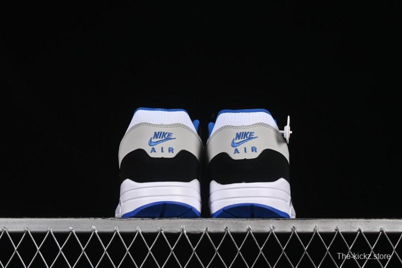 Nike Air Max 1 Retro Running Shoes with Half-Sole Air Cushion - 875855-001