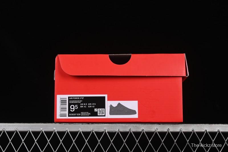 Nike Air Force 1'07 Low Lightning Collaboration Black Snake Scale Casual Sneakers - SC9207-529