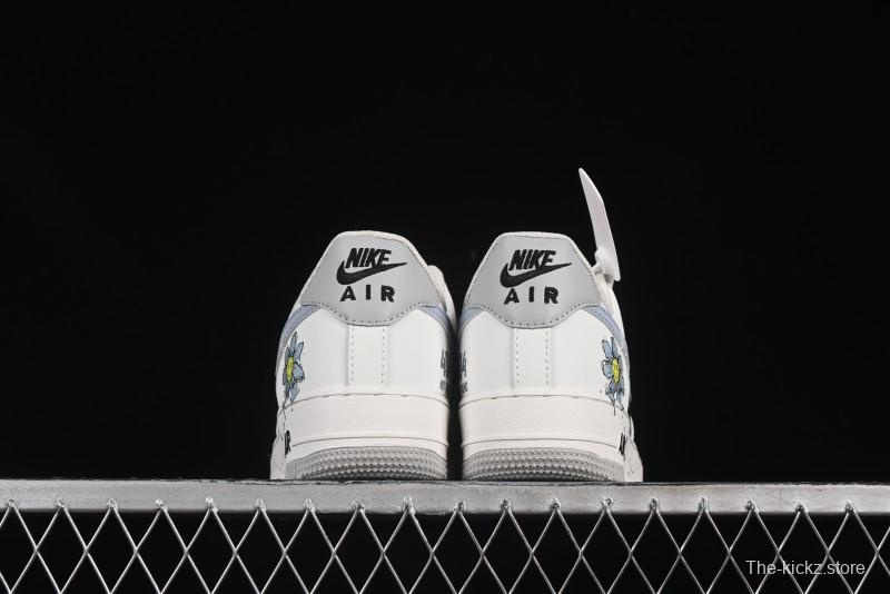 Nike Air Force 1'07 Low "Little Blue Flower" Casual Sneakers - FB1893-888