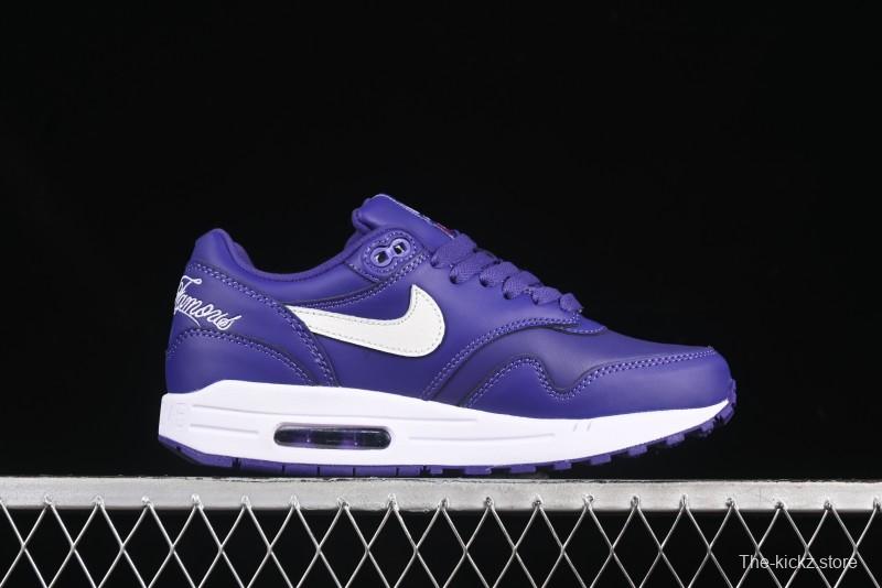 Nike Air Max 1 Retro Running Shoes with Half-Sole Air Cushion - HF8813-500