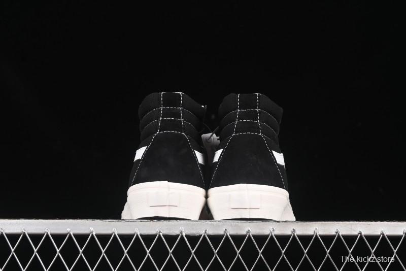 Fear of God x Vans Sk8-Hi High-Top Sneakers in Minimalist Black/White - VN0A2XS1ML5