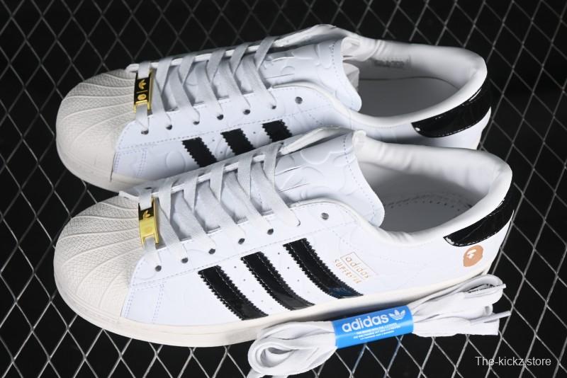 Adidas Bape Superstar JR2701 Shell Toe Casual Sneakers - JR2701