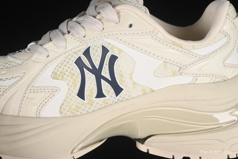 New York Yankees MLB Chunky Curve Runner Monogram Thick Sole Casual Running Shoes - 3ARNSPL5N50BGL