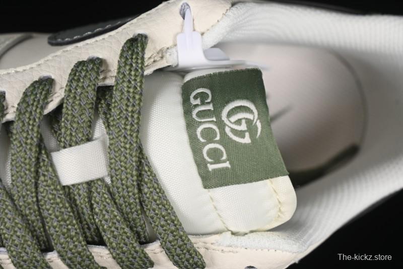 Nike Air Force 1'07 Low Gucci Collaboration Green Grey Pattern Casual Sneakers - XS1958-563