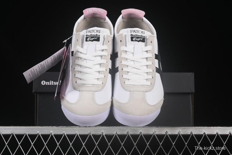 Onitsuka Tiger Mexico 66 Low-Top Leather Sneakers for Casual Running - 1183C380-100