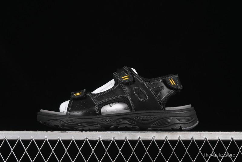 ECCO Off Trail Series Sport Leisure Sandals with Adjustable Hook-and-Loop Strap - 63251701001