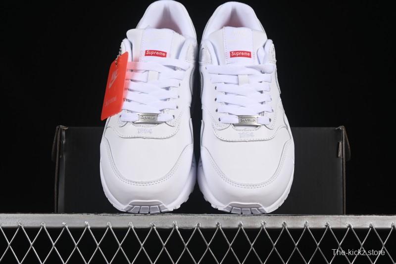 Nike Air Max 1 Retro Running Shoes with Half-Sole Air Cushion - HF8813-100