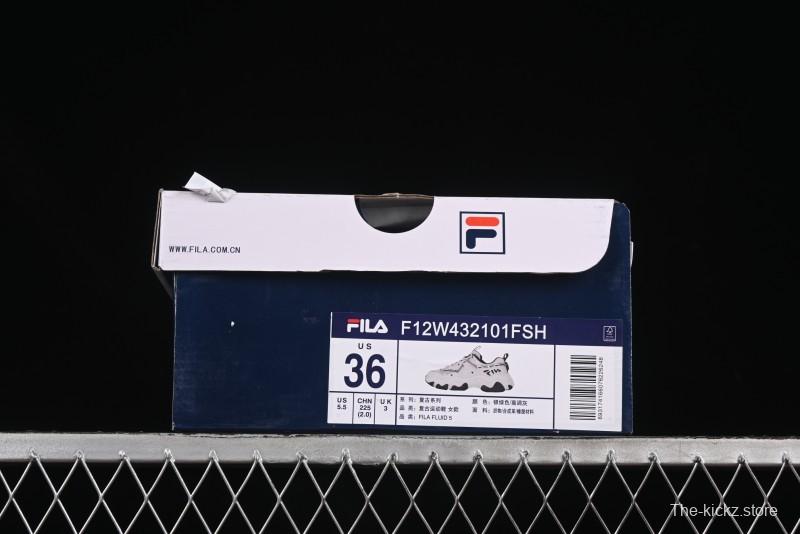 Fila Heritage Fluid Cat Paw 5.0 Retro Dad Shoes with Lace-Up Design - F12W432101FSH