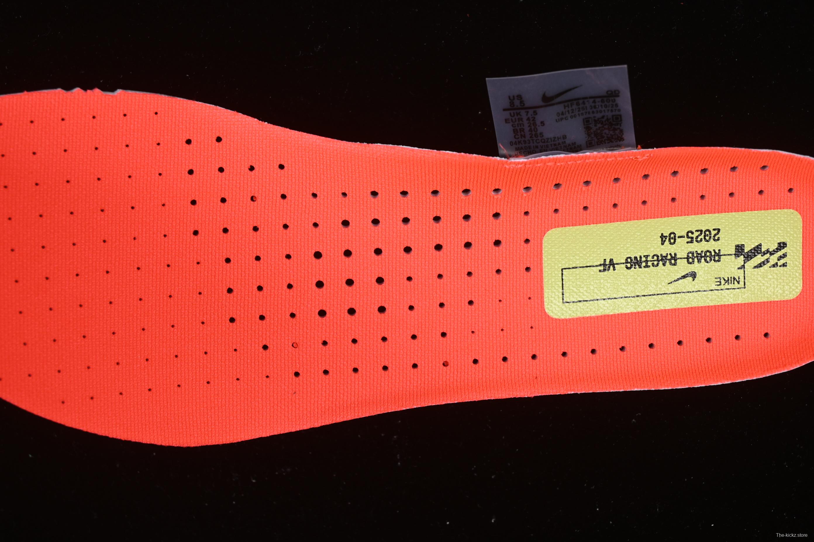 Nike ZoomX Vaporfly NEXT% 4 Marathon Series Road Racing Ultra-Light Cushion Running Shoes - HF6414-600