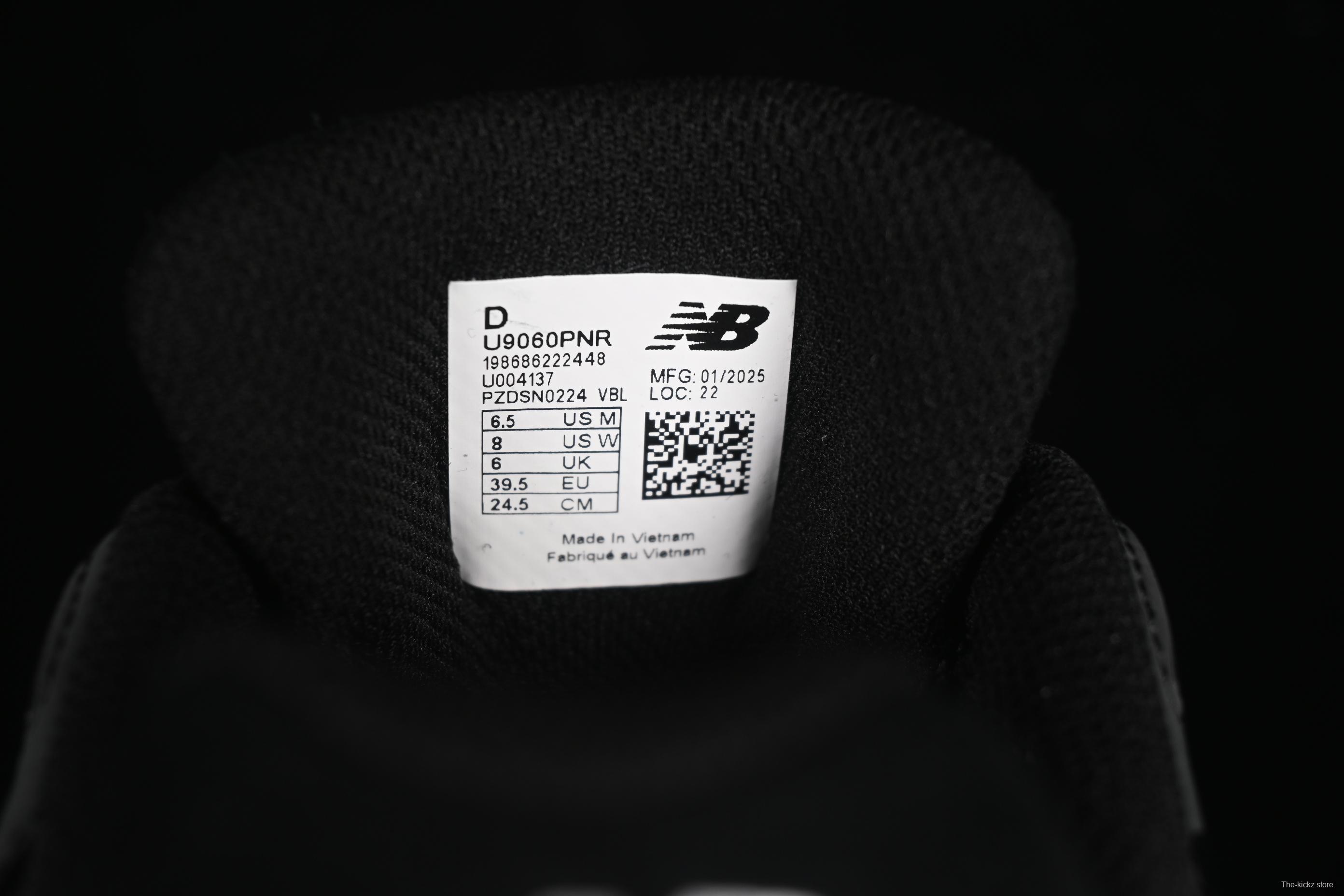 New Balance Joe Freshgoods x New Balance 9060 Retro Running Sneakers with ABZORB Cushioning - U9060PNR