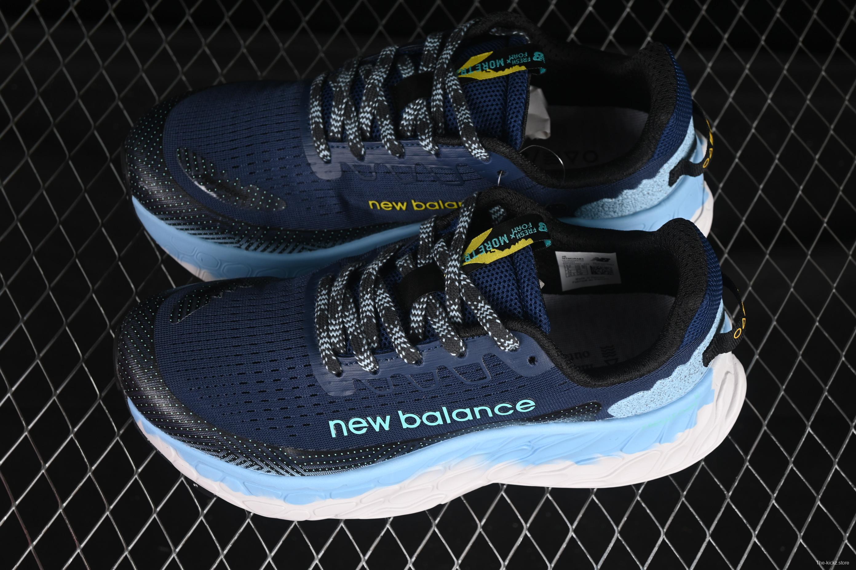 New Balance Fresh Foam X More V3 TDS Low-Top Running Shoes with Durable Anti-Slip Design - MTMORAB3