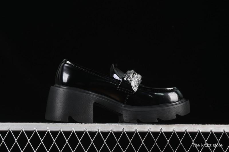 GG-CC Platform Loafers Casual Shoes with Thick Sole - G23X5112A