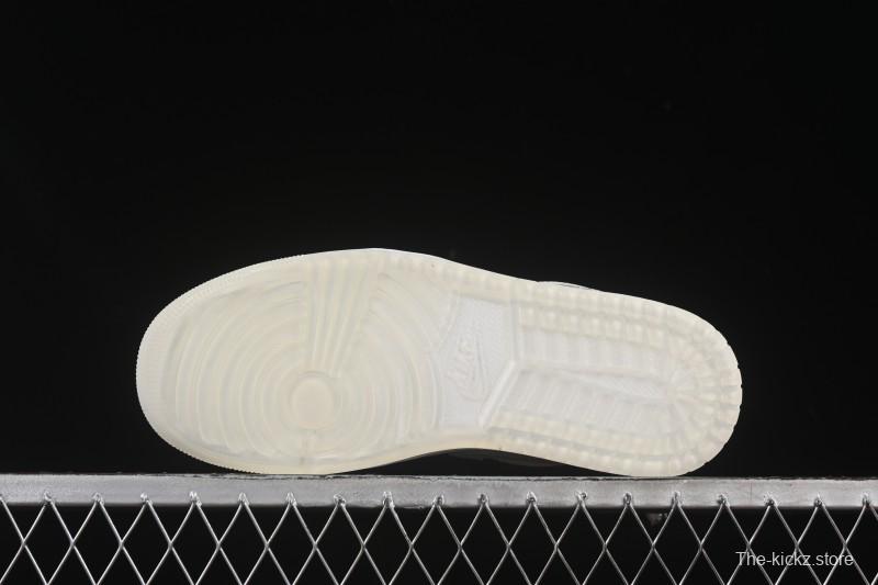 Nike Air Jordan 1 Low AJ1 Amber Green Low Top Casual Skate Shoes HF4078-100