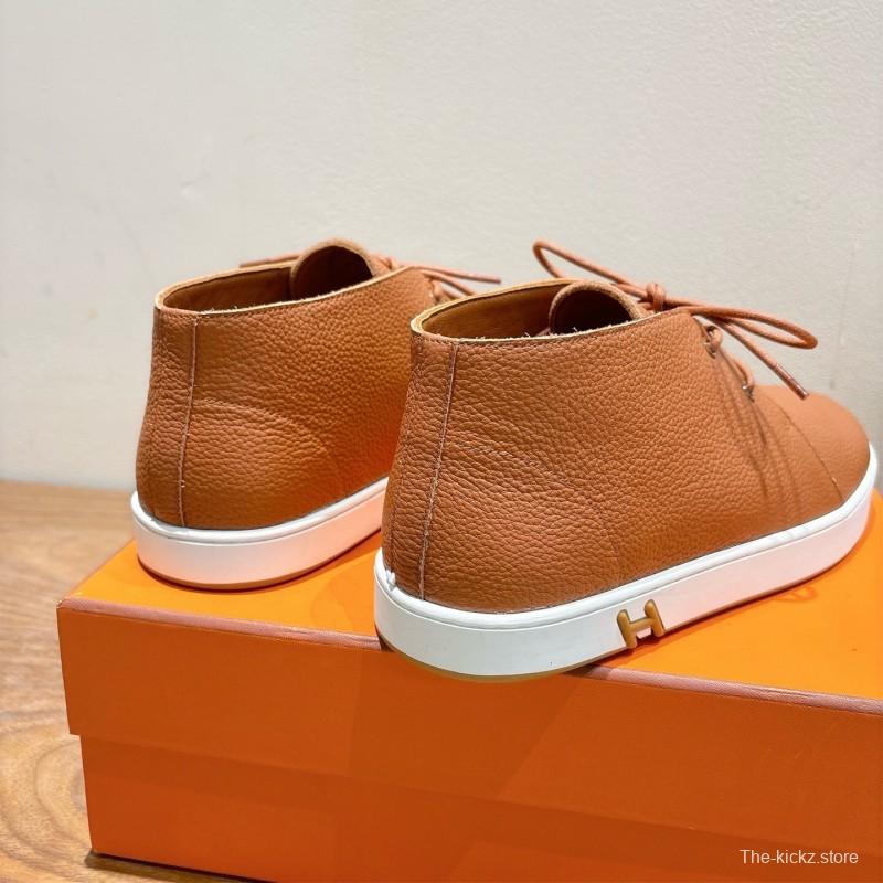 2025 Unisex H Brown Leather Classic Boots AS00380