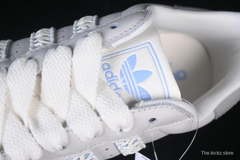 Adidas Superstar II J Casual Sneakers with Shell Toe Design - JQ8729