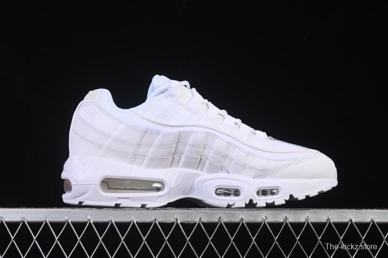 Nike Air Max 95 Retro Cushioned Running Shoes with Air Sole - CT1268-100