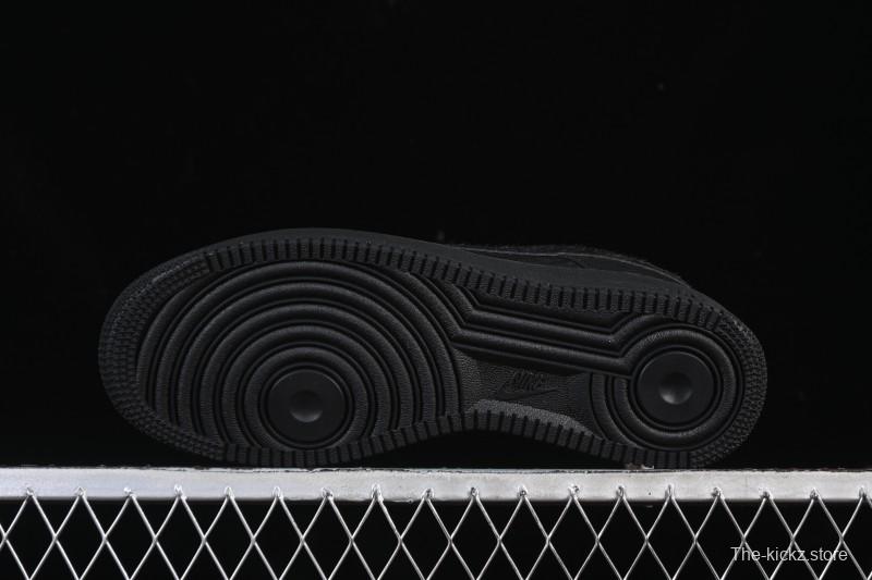 Nike Air Force 1'07 Low Casual Sneakers with Full-Length Air Cushion - HQ1977-001