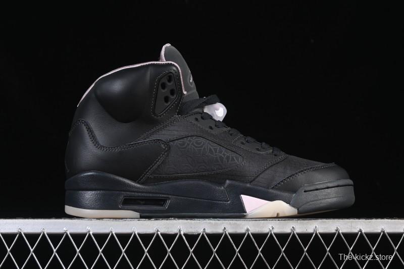 Air Jordan 5 Retro Paris Saint-Germain Off Noir Basketball Shoes - HQ3004-001