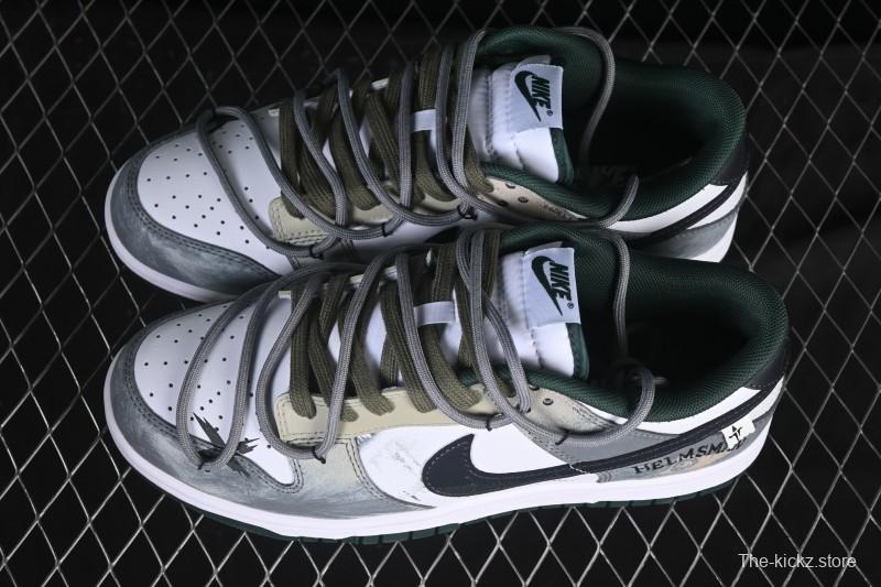 Nike SB Dunk Low Anniversary Custom Low-Top Casual Skate Shoes - DV0833-111