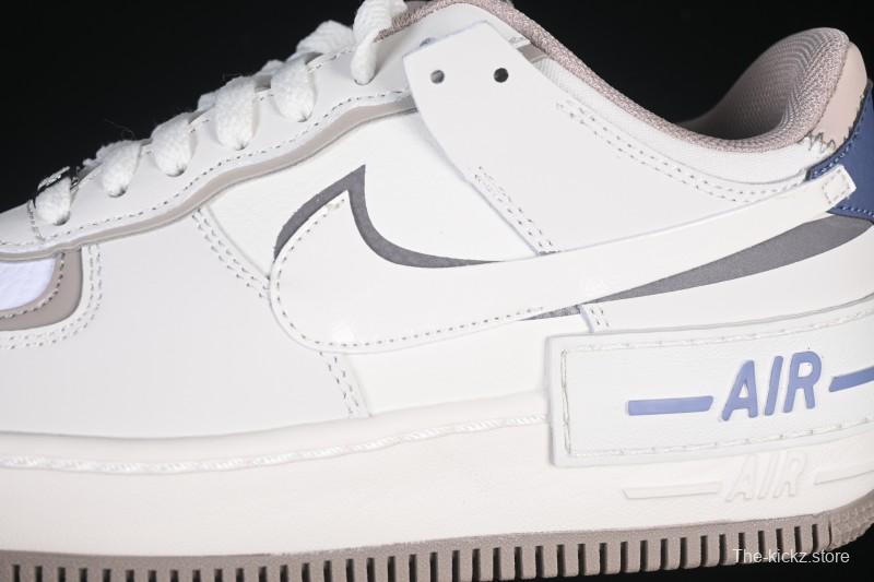 Nike Air Force 1 Shadow Lightweight Platform Low-Top Casual Sneakers - IO7594-101