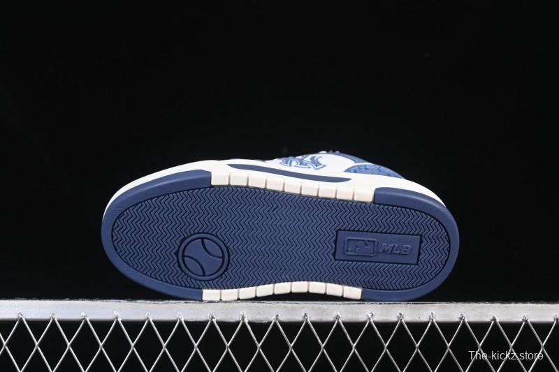 New York Yankees Chunky Liner Pocket Monogram Height-Increasing Thick Sole Casual Running Shoes - 3ASXP025N50NYS