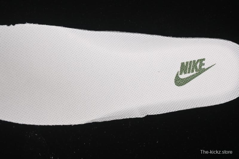 Nike Air Force 1 '07 Low Burberry Collaboration Military Green Embroidery Casual Sneakers - JP8028-003