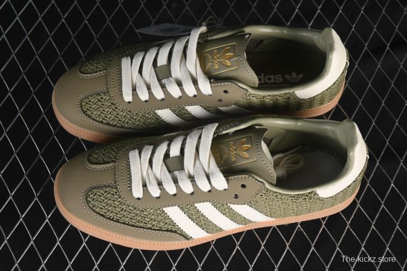 Adidas Samba OG Classic Casual Skate Shoes - JR9447