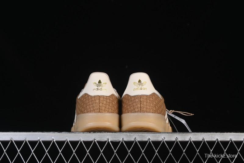 Adidas Originals Gazelle Indoor Retro Casual Slip-Resistant Wear-Resistant Low-Top Skate Shoes - JR8851