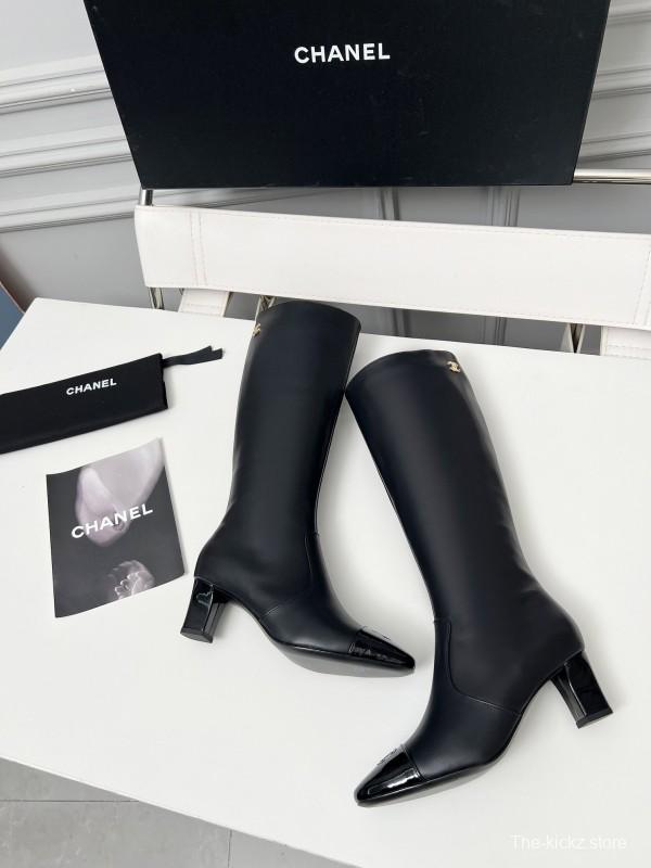 Chanel 2025/SS Double C High-Heel Fashion Boots - LY00370/LY00400