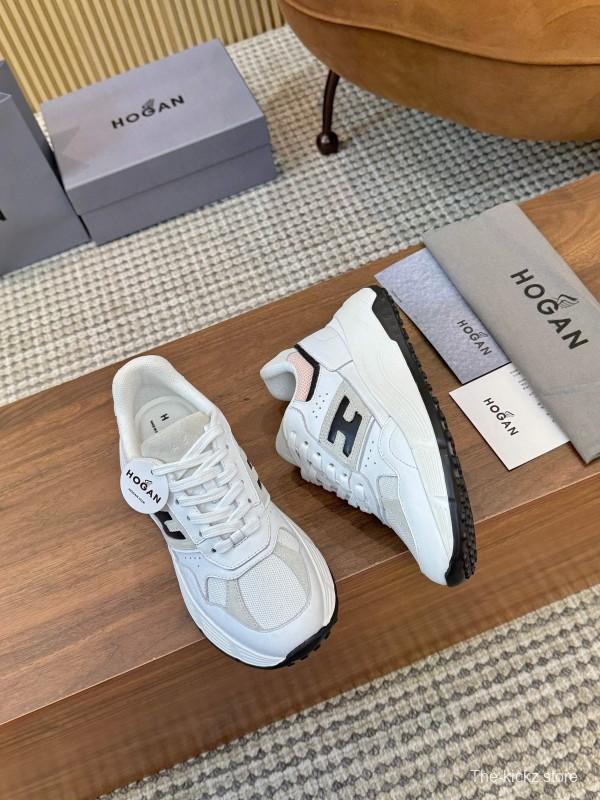 Hogan H-STRIPES Series Couple Thick Sole Dad Shoes Casual Sneakers - LY00370/LY00380