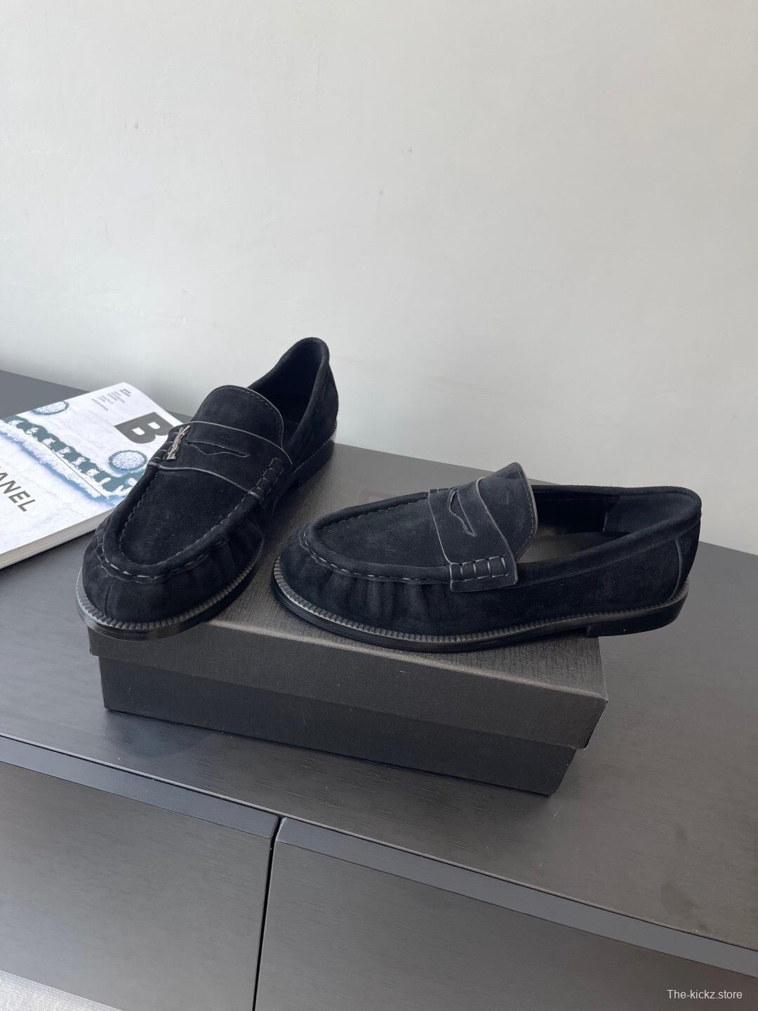 Saint Laurent Classic Loafer Mule Flats - KFY00350