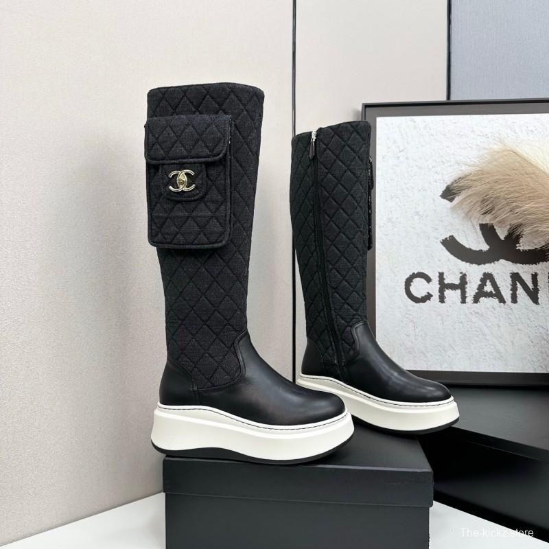 Chanel 2025/SS Short Boots Essential Autumn Winter Item - L Y00420
