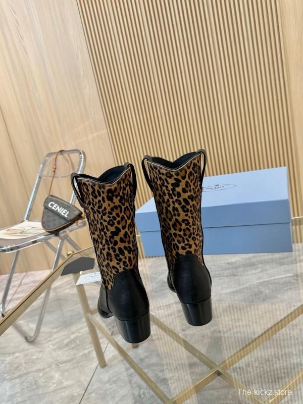 Prada Classic Pointed Toe Boots - LY00370/LY00440