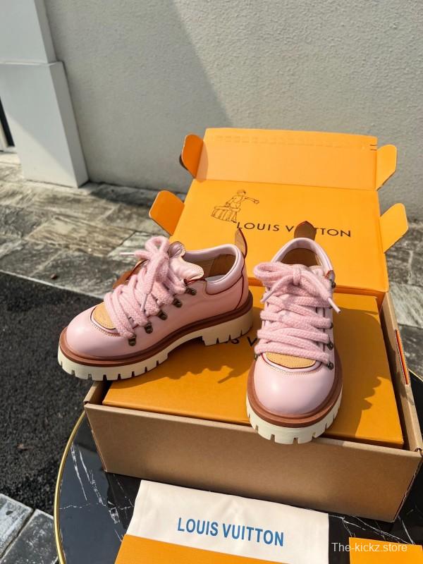 Louis Vuitton REMIX Lace-Up Derby Hiking Shoes - LY00340