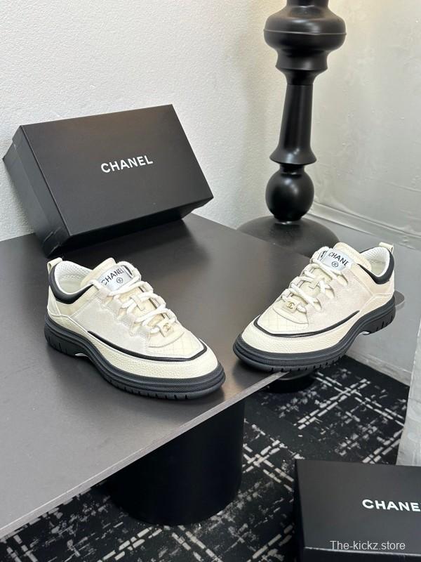 Chanel 2025 SS Milan Runway Chunky Sole Sneakers - LY00320