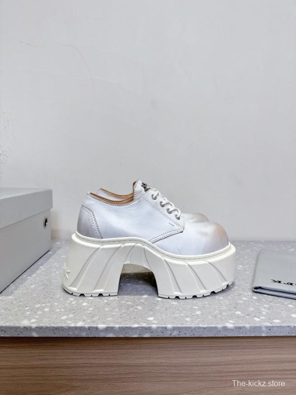 SMFK 2025SS Derby Shoes with Thick Sole Platform - LY00260