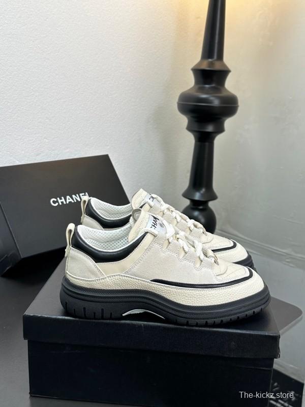 Chanel 2025 SS Milan Runway Chunky Sole Sneakers - LY00320