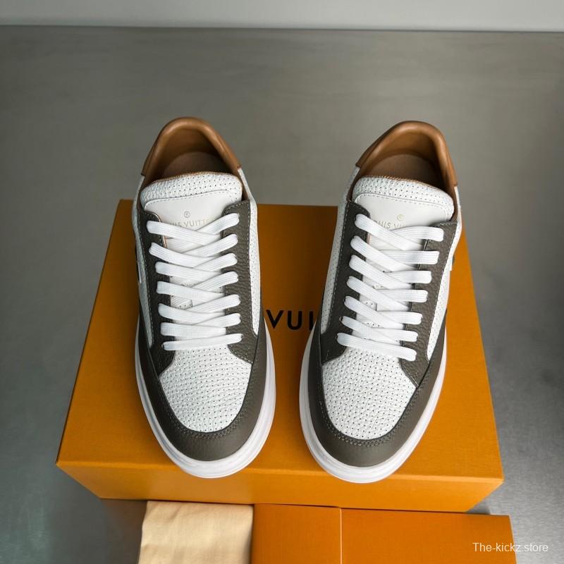Lv Beverly Hills Low Top Fashion Sneakers Men's Shoes - YC